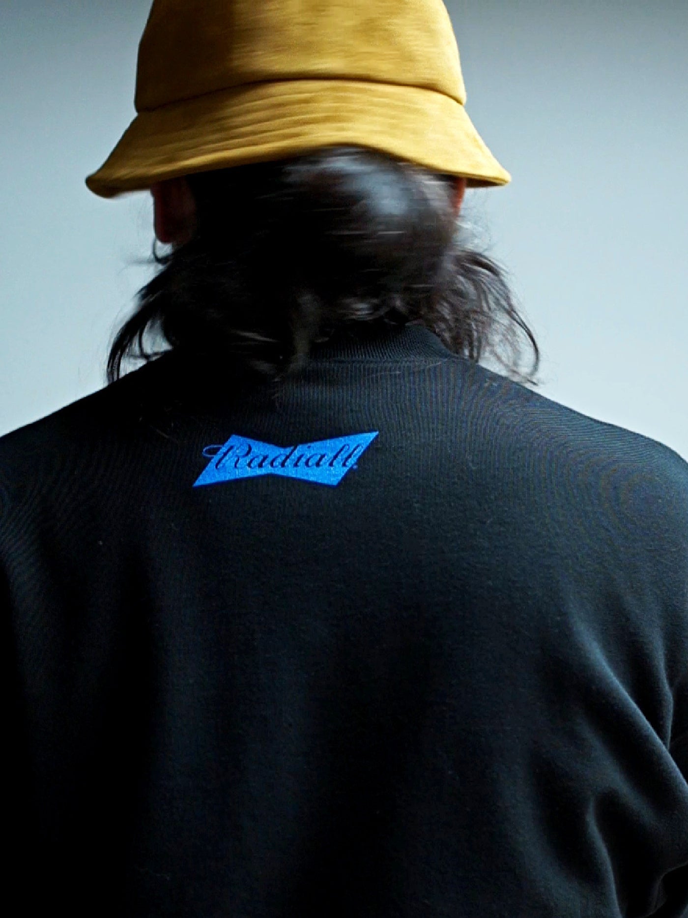 【12.20 (Sat) 12:00 Release】RADIALL | Love Beer - CREW NECK SWEATSHIRT L/S - Black