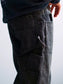 【10.25 (Sat) 12:00 Release】GOOD HELLER | HEAVY CANVAS DOUBLE KNEE PAINTER PANTS - Faded Black
