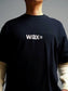 WAX | WAX STITCH TEE for GOAT - Black