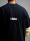WAX | WAX STITCH TEE for GOAT - Black