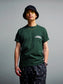 【5.3 (Sun) 12:00 Release】FLUTTER | USA Cotton Graphic Tee - Green