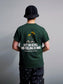 【5.3 (Sun) 12:00 Release】FLUTTER | USA Cotton Graphic Tee - Green