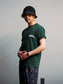 【5.3 (Sun) 12:00 Release】FLUTTER | USA Cotton Graphic Tee - Green