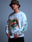 PORKCHOP | PC&SCREW L/S TEE - White