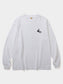 GOOD HELLER | HONEST WORKS L/S T-SHIRT - White