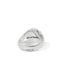 GOOD HELLER | SUN LOGO SIGNET RING - 925 Silver