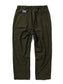 GOOD HELLER | POLYESTER RAYON ONE TUCK EASY SLACKS - Olive