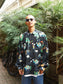 RADIALL | HOT DUB - OPEN COLLARED SHIRT L/S - Black