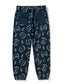 GOOD HELLER | BONE LOGO ALLOVER PATTERN SWEAT PANTS - Navy
