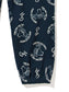 GOOD HELLER | BONE LOGO ALLOVER PATTERN SWEAT PANTS - Navy