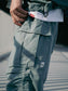 FLUTTER | T/C Track Cargo Pants - Blue Green