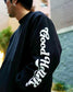 GOOD HELLER | HEAVY WEIGHT LOGO CREW SWEAT - Black