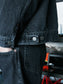 RADIALL | Classic 350 Top - TRUCKER JACKET - Light Black