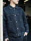 RADIALL | Classic 350 Top - TRUCKER JACKET - Light Black