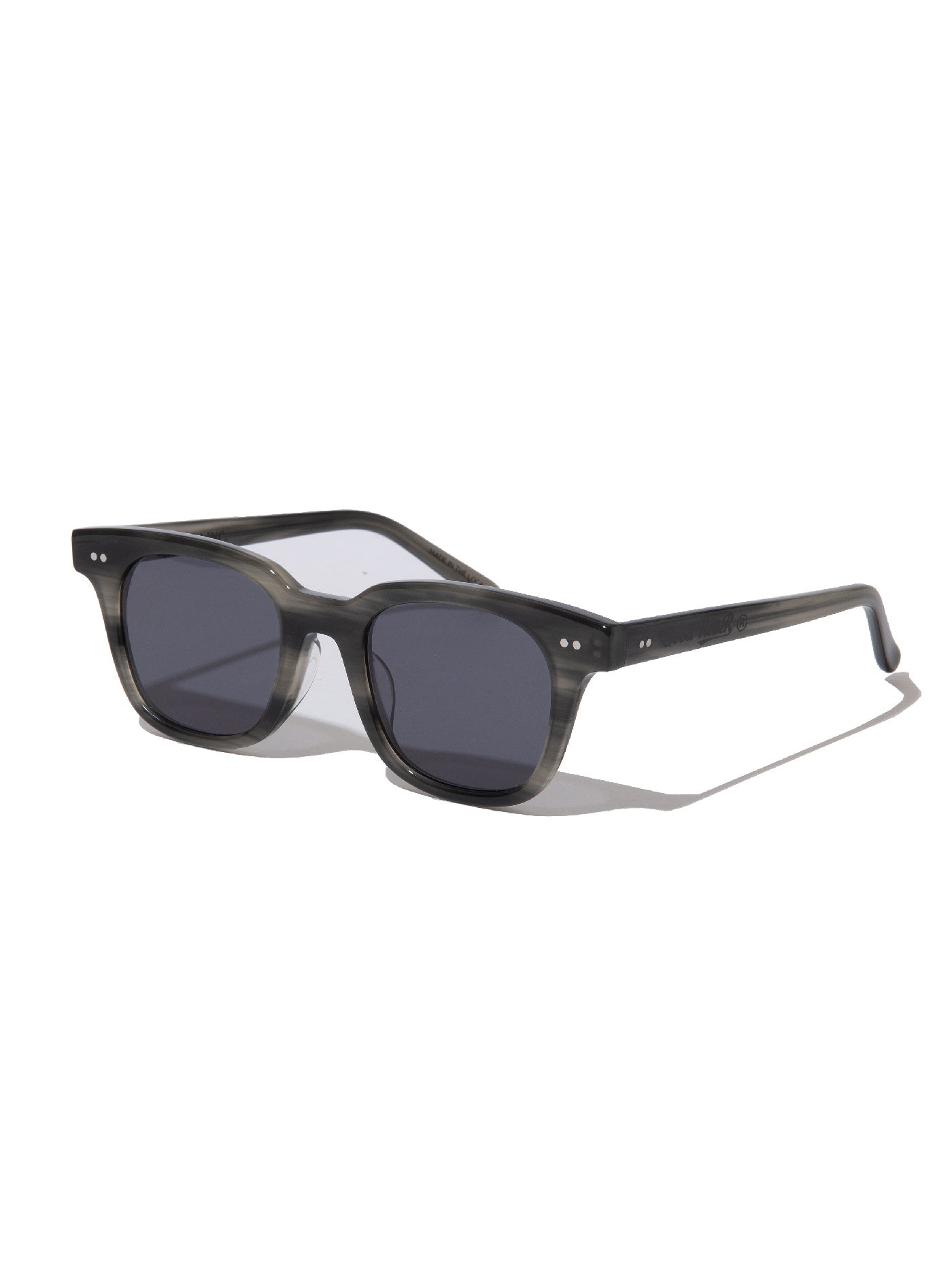 GOOD HELLER | BLK DEMI WELLINGTON GLASSES
