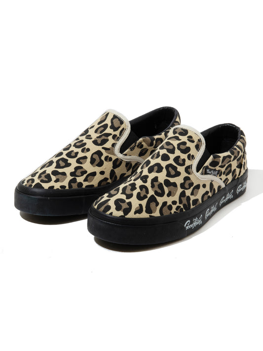 GOOD HELLER | GH ORIGINAL SLIP ON - Herringbone Leopard