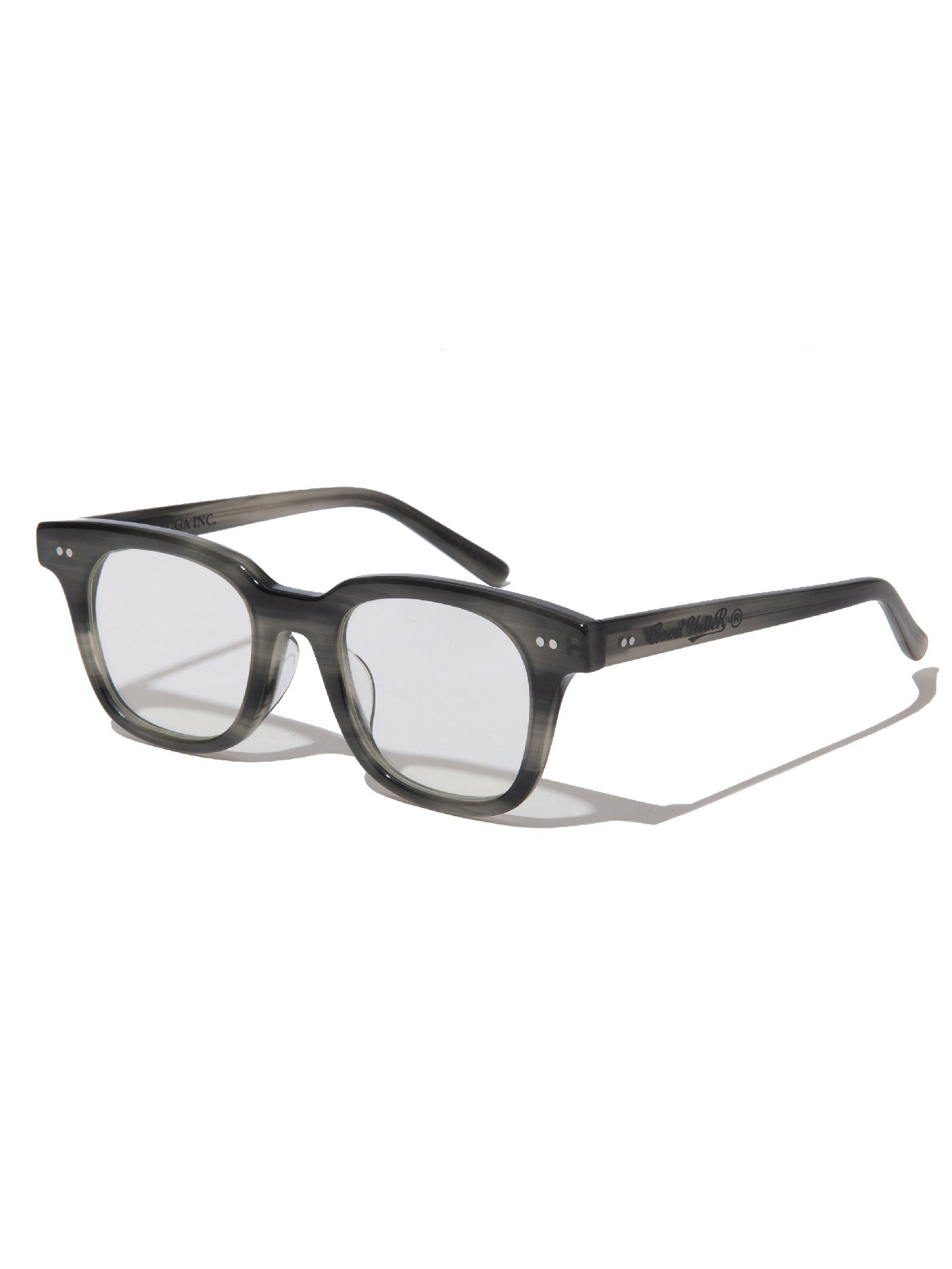 GOOD HELLER | BLK DEMI WELLINGTON GLASSES