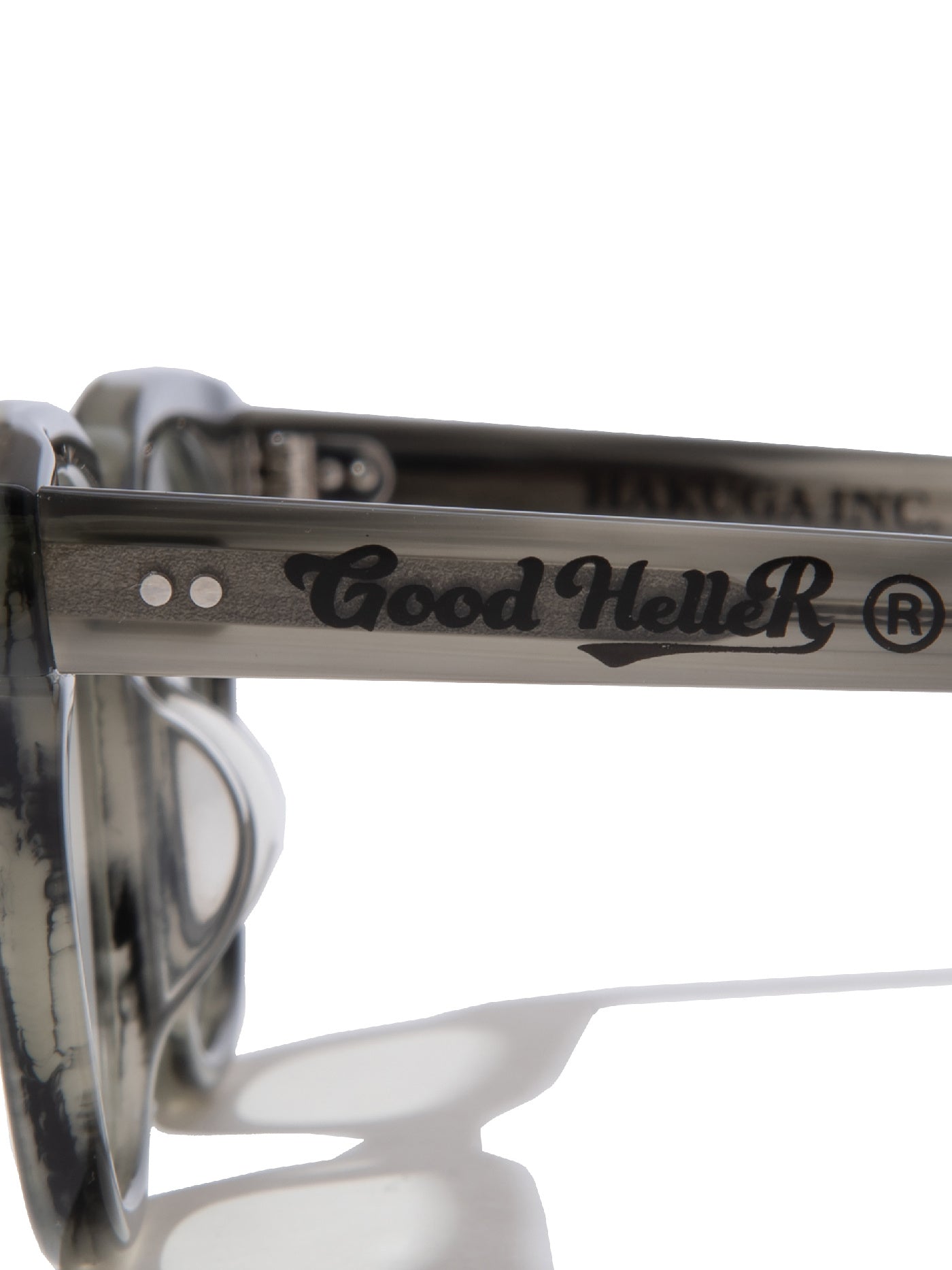 GOOD HELLER | BLK DEMI WELLINGTON GLASSES