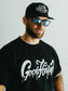 GOOD HELLER | DRIPPING LOGO S/S T-SHIRT - Black