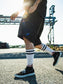FLUTTER | The Holiday -Comfy fit- Cotton Twill Leopard Easy Short Pants - Brown