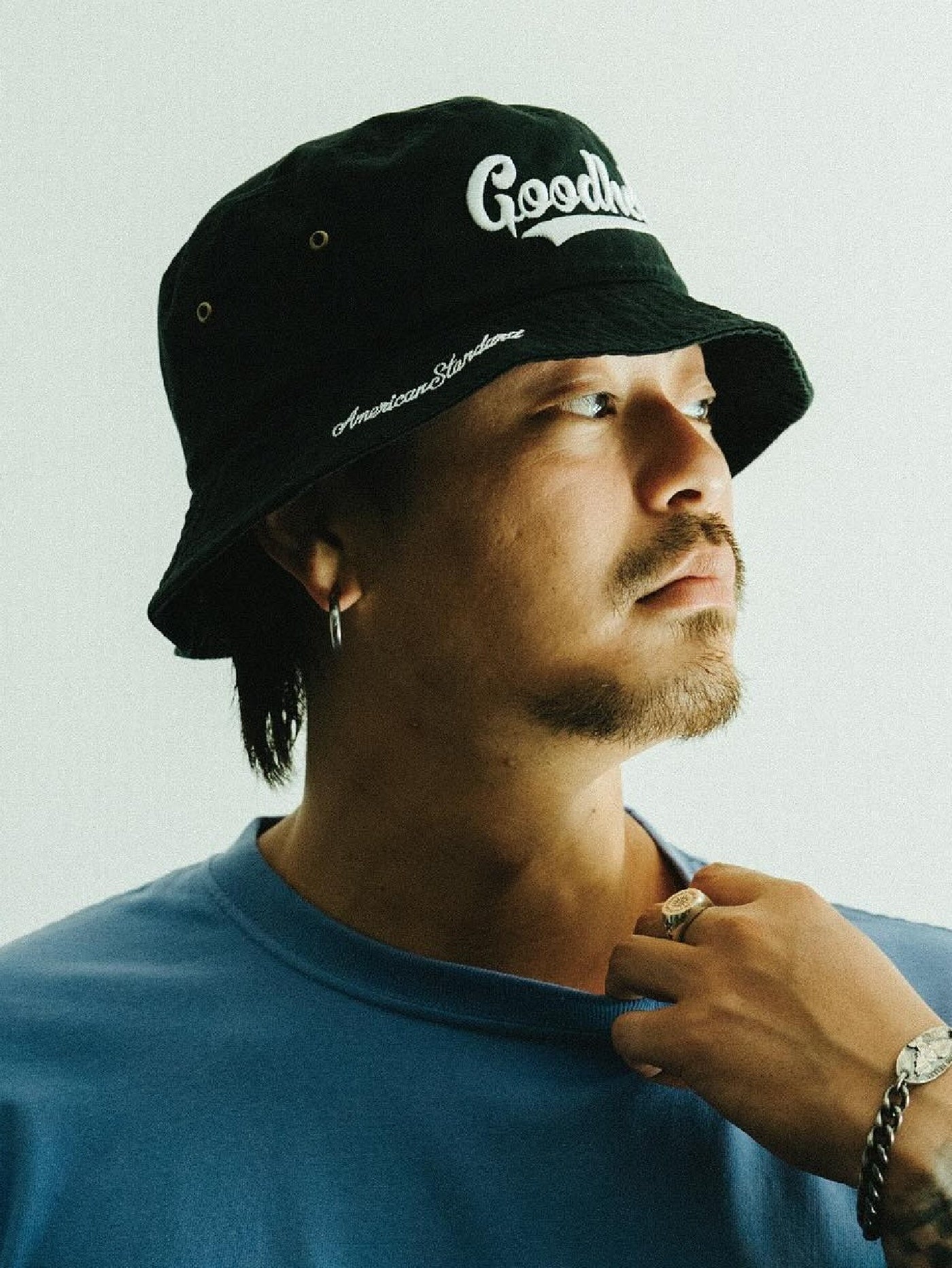 GOOD HELLER | BB LOGO CASUAL BUCKET HAT