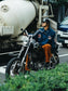 GOOD HELLER | KOR ARMY TYPE SOUVENIR JACKET DRAGON AND US EAGLE EMBROIDERIES - Navy