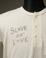 WEIRDO | SLAVES - S/S HENRY T-SHIRTS - White