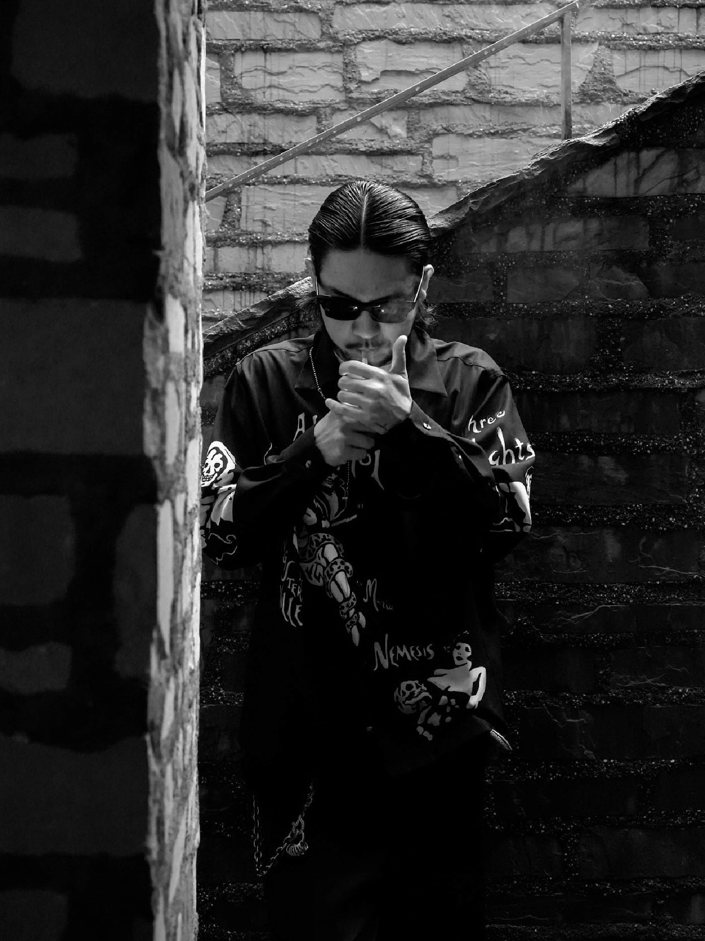 GANGSTERVILLE | TOTENTANZ - L/S SHIRTS / GSV5305