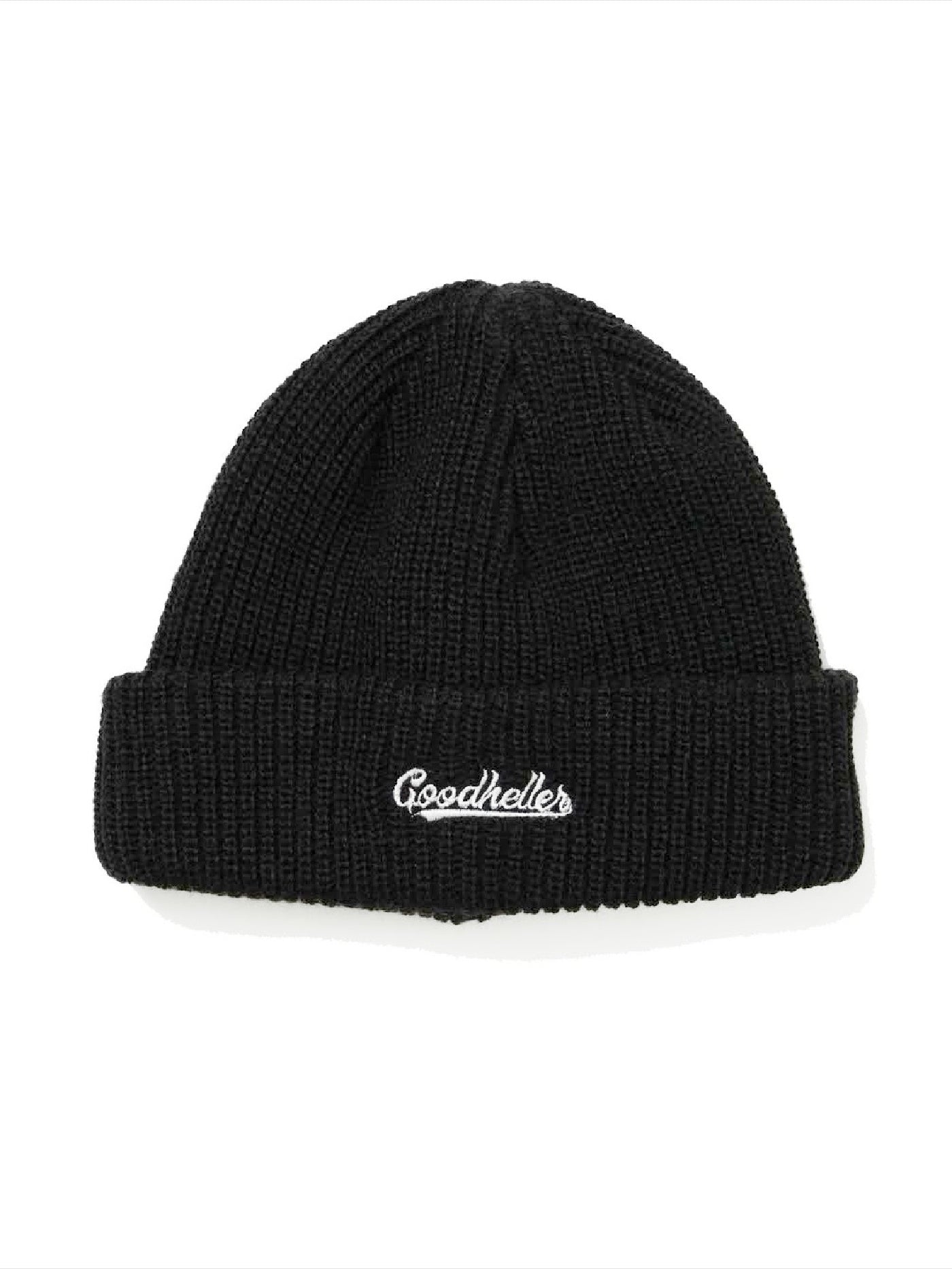GOOD HELLER | LOGO EMBROIDERY ACRYLIC KNIT CAP