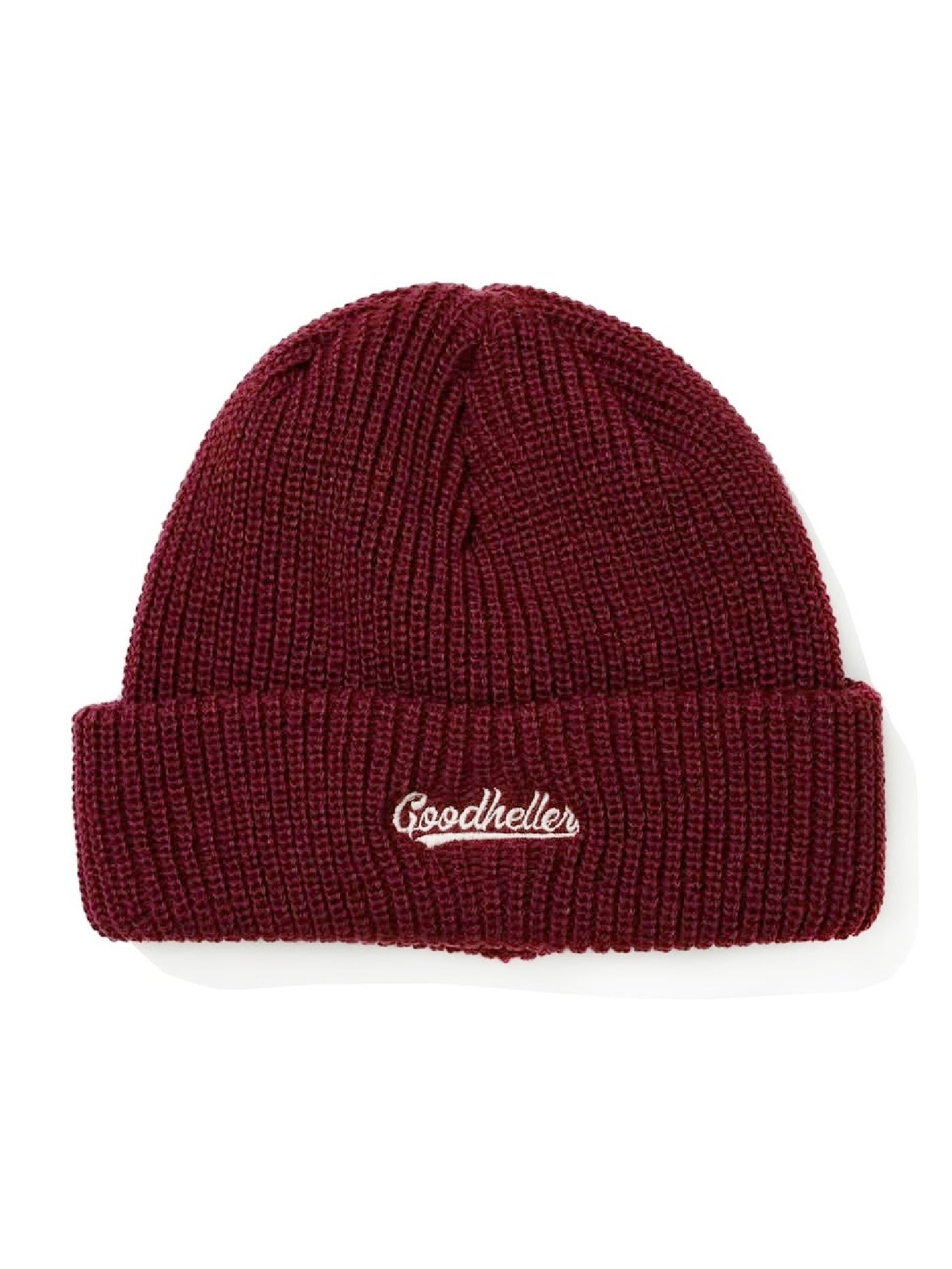GOOD HELLER | LOGO EMBROIDERY ACRYLIC KNIT CAP