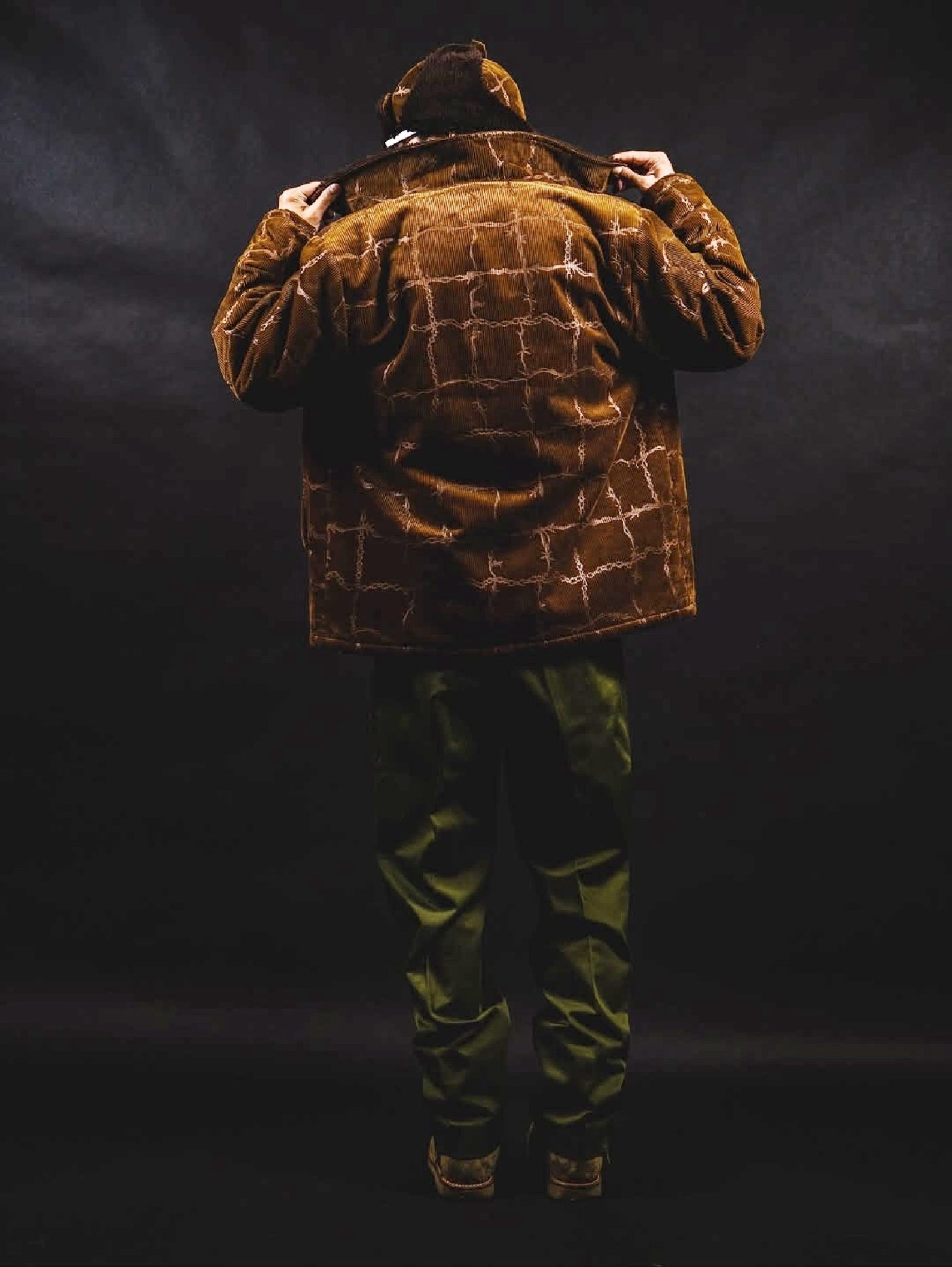 GANGSTERVILLE | BARBED WIRE - RANCH COAT / GSV5302 - Brown