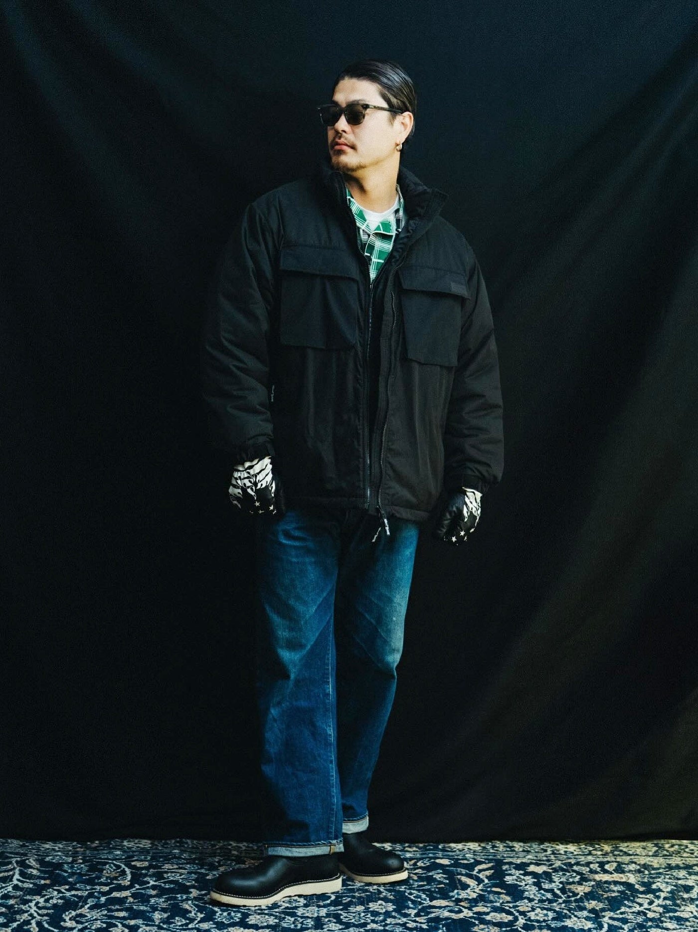 GOOD HELLER | THINSULATE STAND COLLAR JACKET