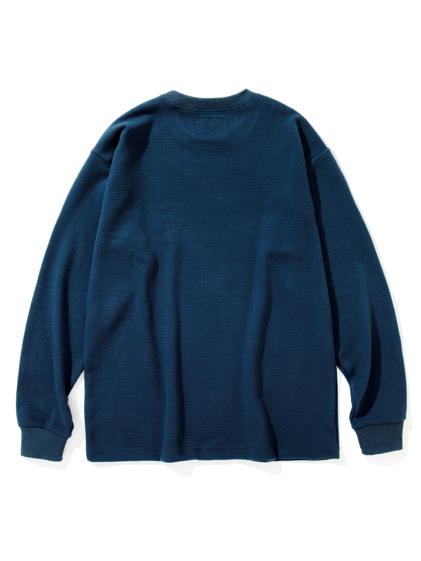 GOOD HELLER | LOGO THERMAL L/S T-SHIRT - Navy