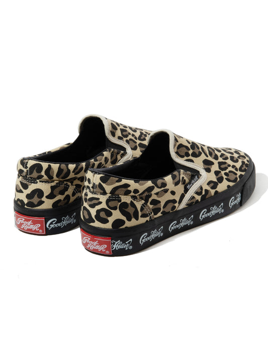 GOOD HELLER | GH ORIGINAL SLIP ON - Herringbone Leopard