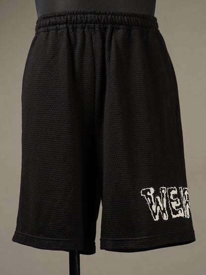 WEIRDO | MONSTERS - SHORTS / WRD5118 - Black