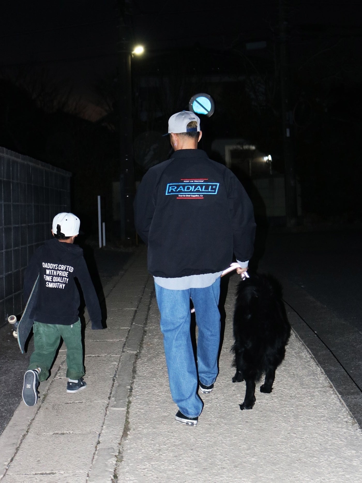 【1.24 (Sat) 12:00 Release】RADIALL | Heartbeat - WINDBREAKER JACKET - Black