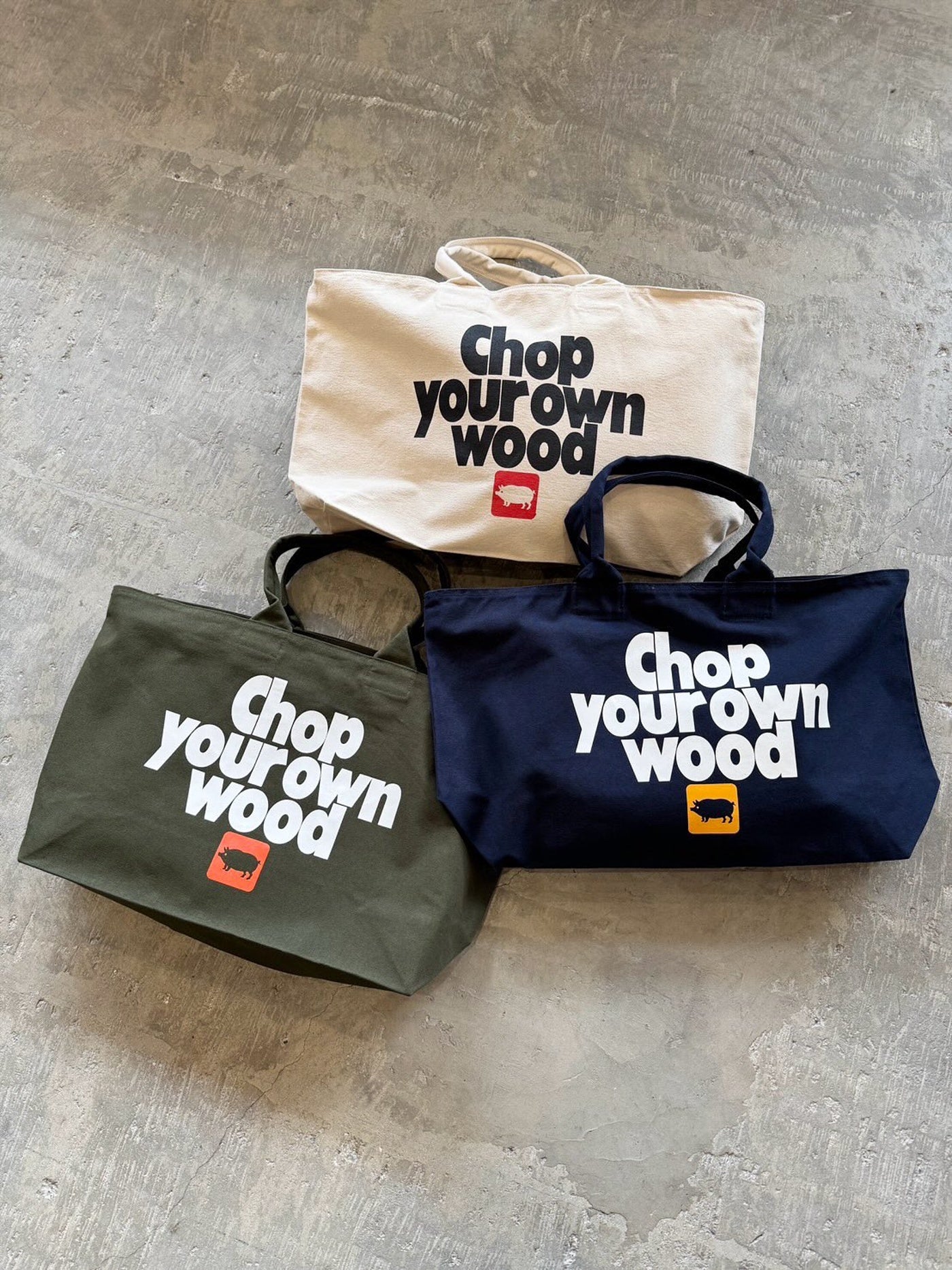 【1.31 (Sat) 12:00 Release】PORKCHOP | CYOW ZIP TOTE BAG