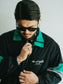 【2.21 (Sat) 12:00 Release】GOOD HELLER | STAND COLLAR NYLON JACKET - Black/Green