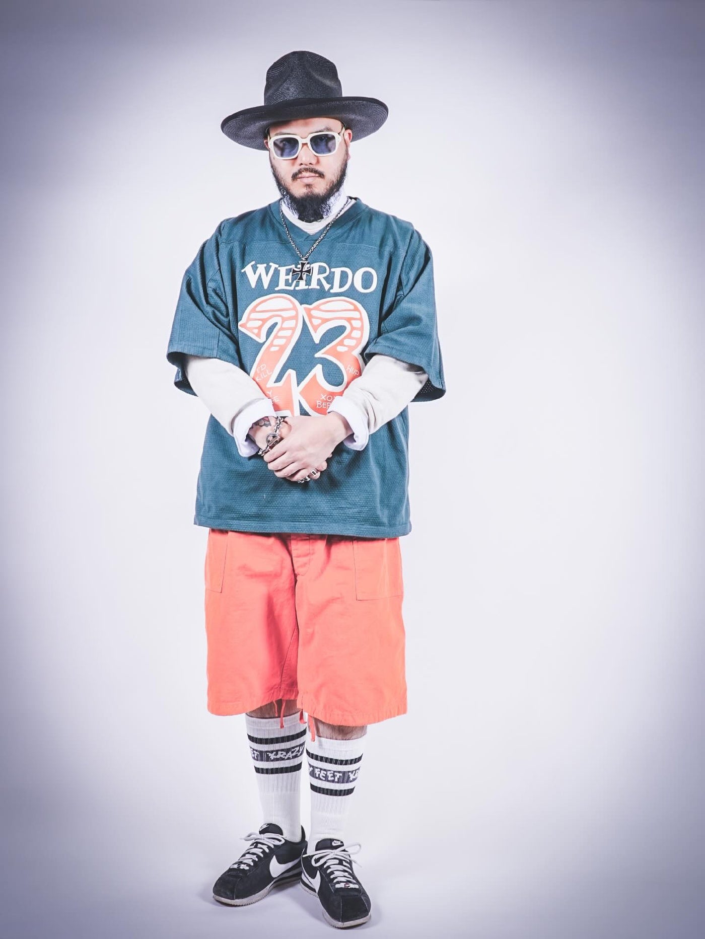 WEIRDO | HEY HEY 23 - FOOTBALL JERSEY / WRD6122 - Green