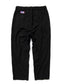 GOOD HELLER | POLYESTER RAYON ONE TUCK EASY SLACKS - Black