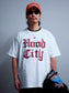 RADIALL | HOOD CITY - CREW NECK T-SHIRT S/S - White