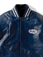 【12.27 (Sat) 12:00 Release】GOOD HELLER | LIGHT LEATHER AWARD JACKET - Navy