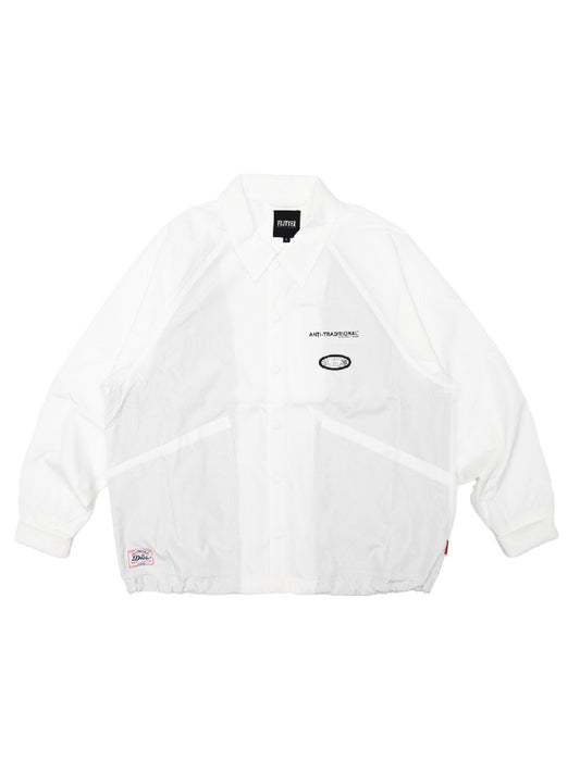 【9.21 (Sun) 12:00 Release】FLUTTER | "The Dress" OG Logo Windbreaker - White