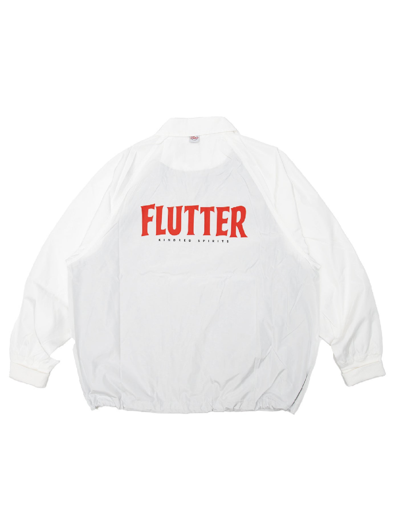 【9.21 (Sun) 12:00 Release】FLUTTER | "The Dress" OG Logo Windbreaker - White