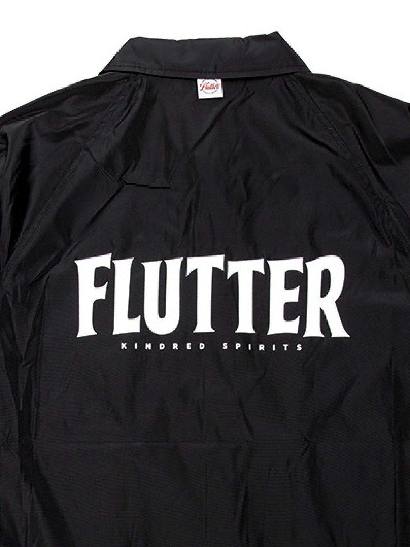【9.21 (Sun) 12:00 Release】FLUTTER | "The Dress" OG Logo Windbreaker - Black