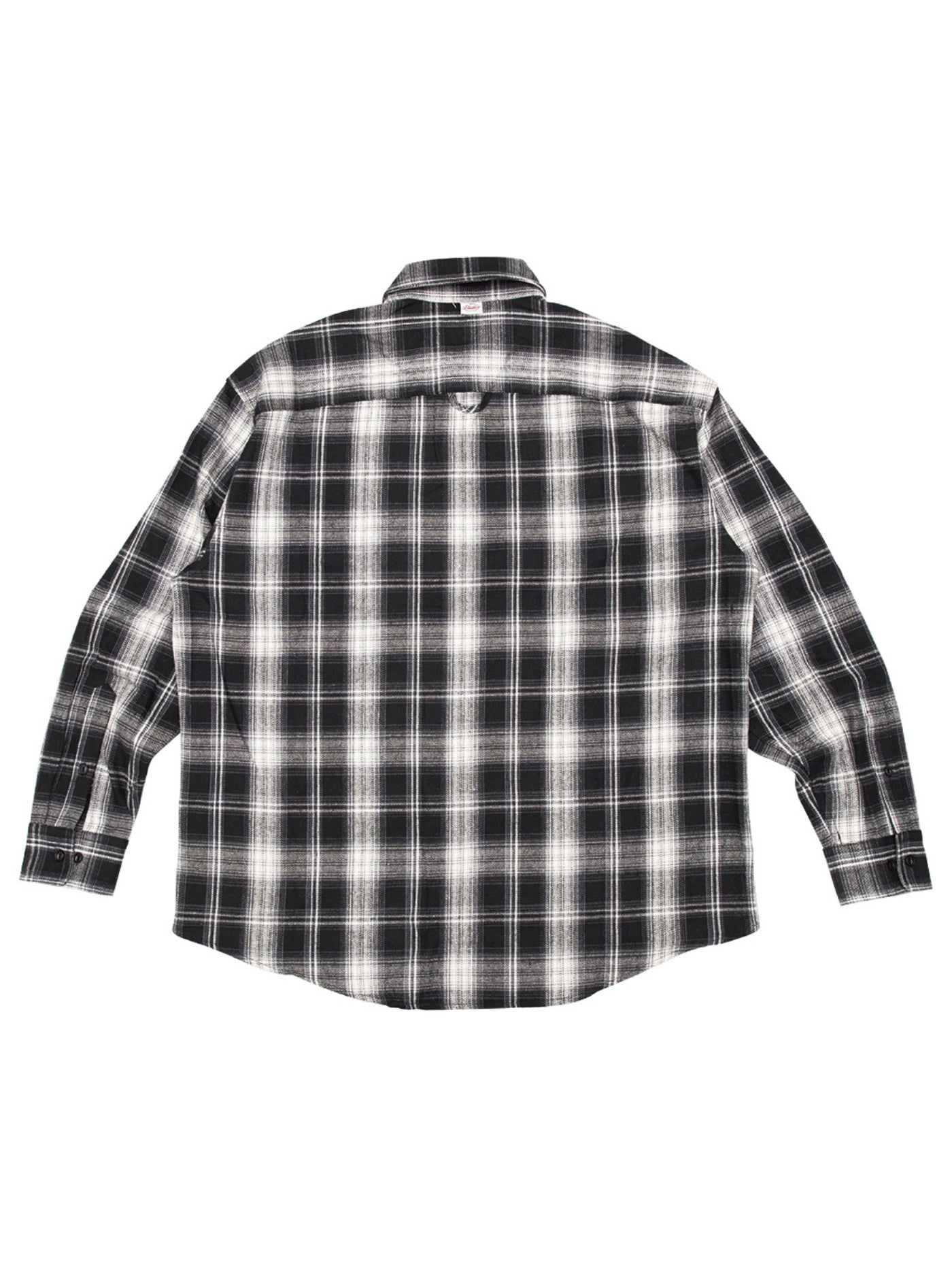 【11.16 (Sat) 12:00 Release】FLUTTER | Regular Collar Check Shirt - Black