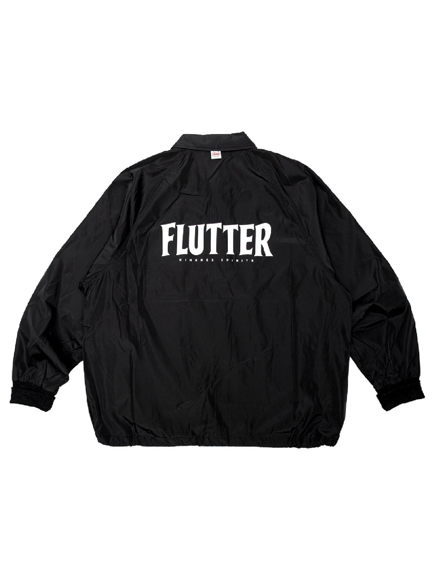 【9.21 (Sun) 12:00 Release】FLUTTER | "The Dress" OG Logo Windbreaker - Black