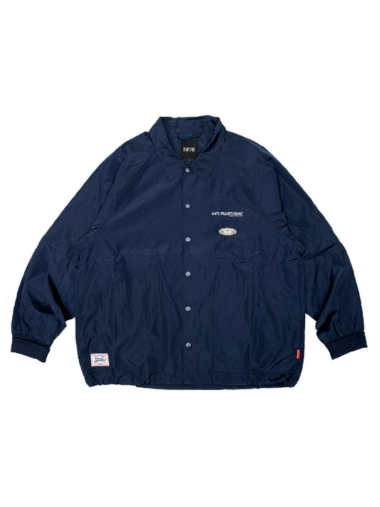 【9.21 (Sun) 12:00 Release】FLUTTER | "The Dress" OG Logo Windbreaker - Navy