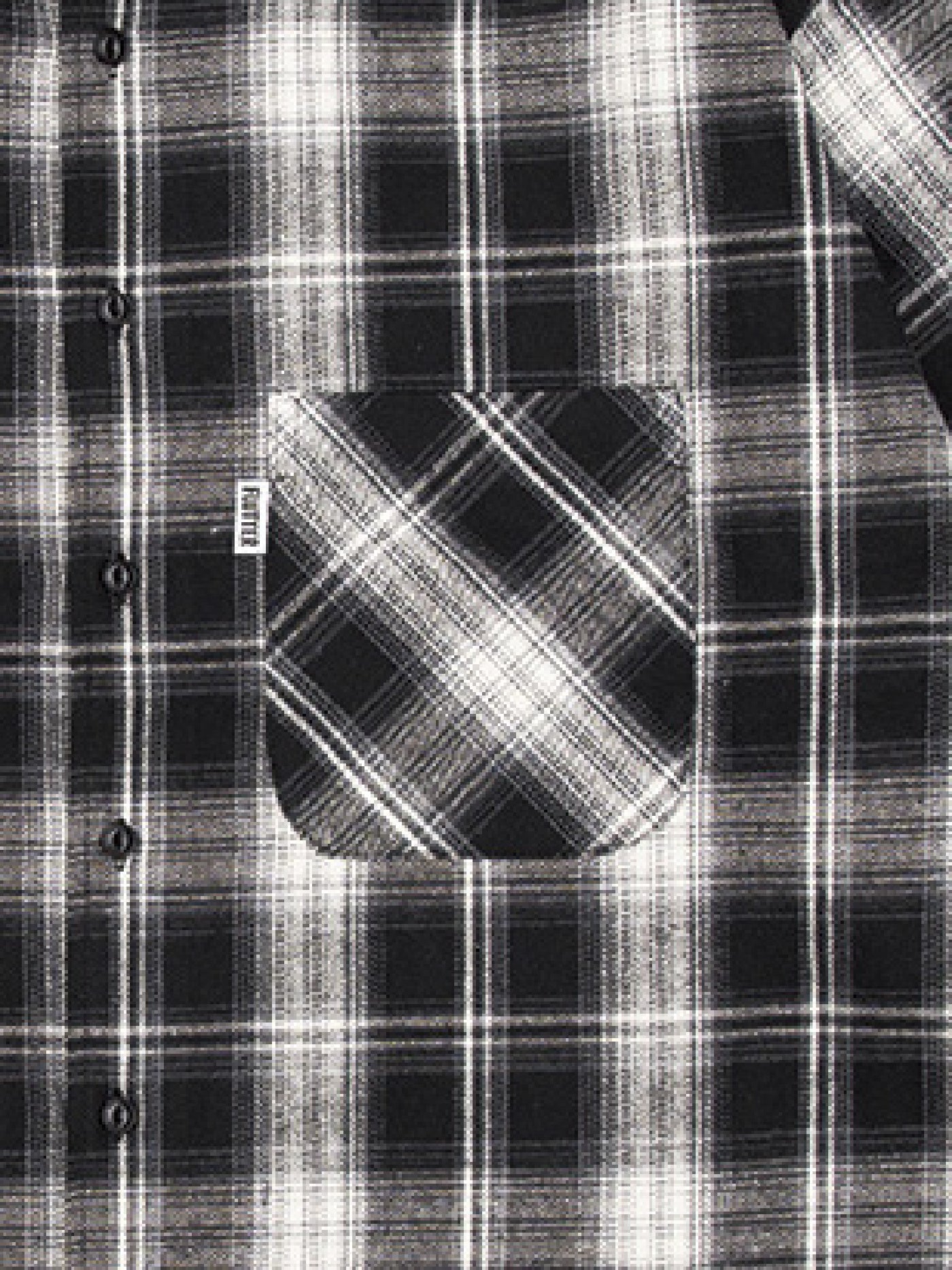 【11.16 (Sat) 12:00 Release】FLUTTER | Regular Collar Check Shirt - Black