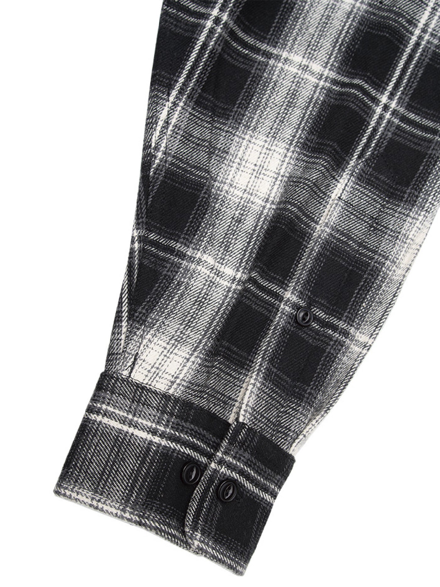 【11.16 (Sat) 12:00 Release】FLUTTER | Regular Collar Check Shirt - Black